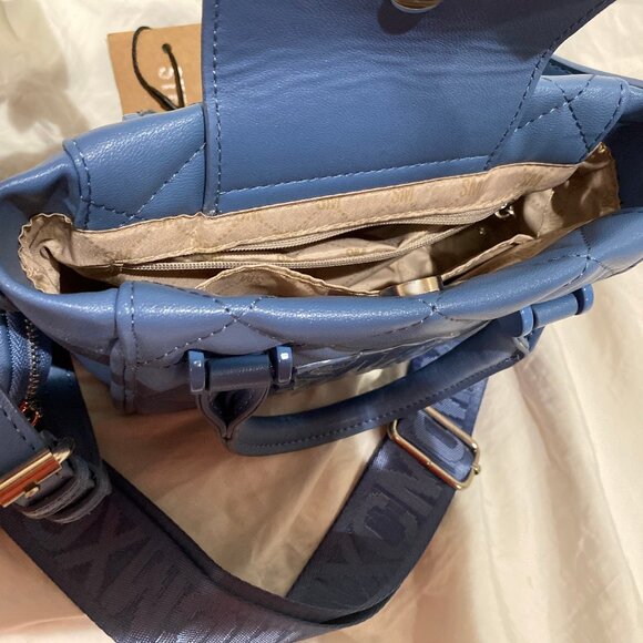 NWT Steve Madden (BBABI) Satchel Crossbody Bag w/Air Pod Case - Picture 3 of 9